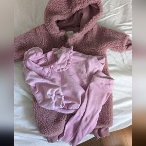 Bundle! Little Lilac Lady Newborn Winter Set